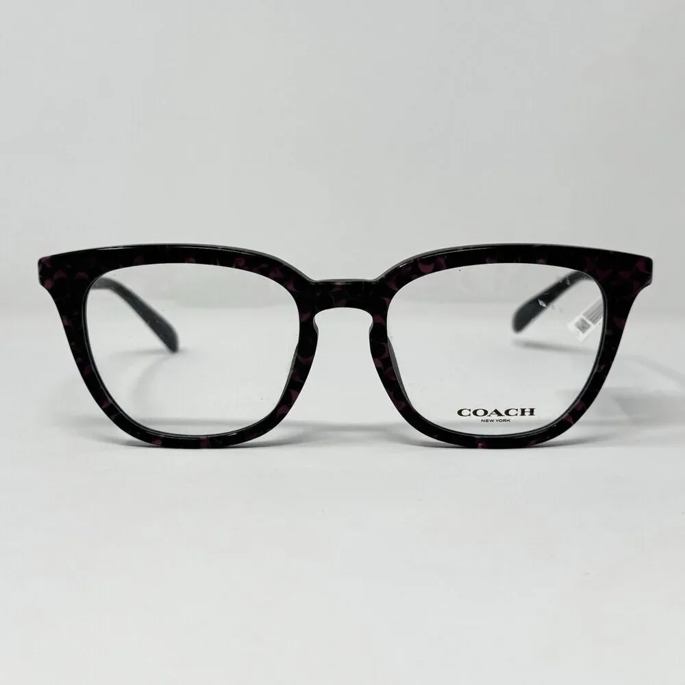 Coach HC6222U 5783 Ruby Pearl Signature C Eyeglass Frames 51-19-145 New